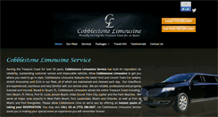 Desktop Screenshot of cobblestonelimo.com