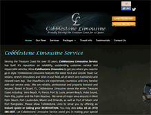 Tablet Screenshot of cobblestonelimo.com